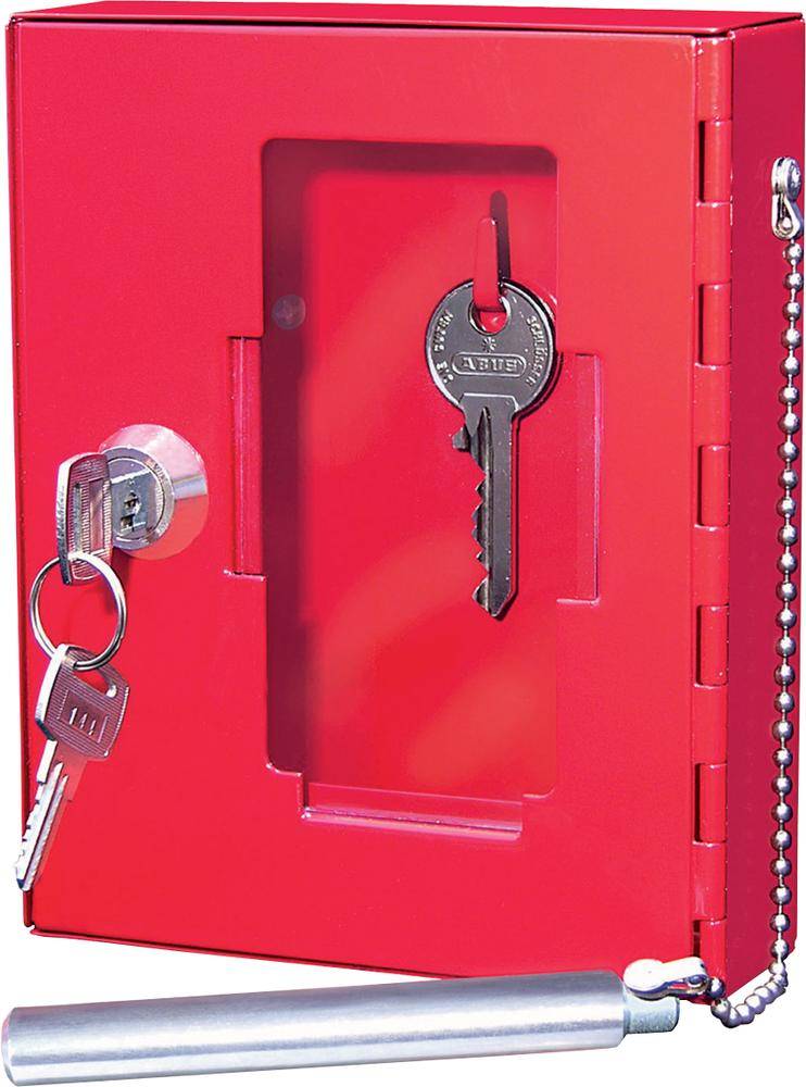 Notschlüsselkasten 150x120x40mm rot