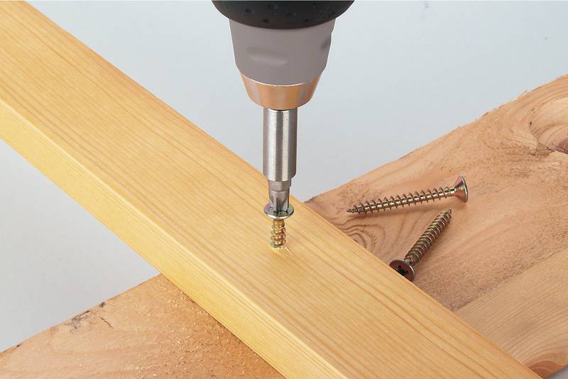 Wolfcraft Kreuzschlitz-Bit PZ 2 S2-Stahl gestrahlt, zähhart C 6.3 6St.