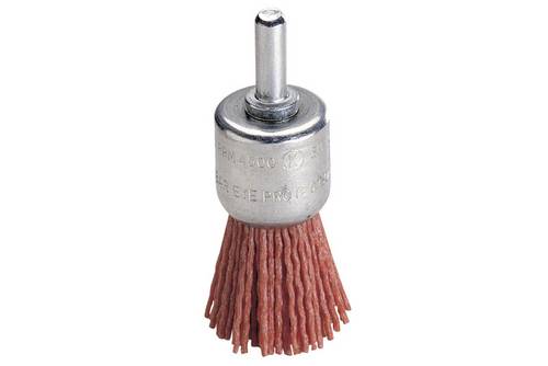 Wolfcraft Nylon-Pinselbürste Ø 22mm Nylondraht Schaft-Ø 1/4  (6.3 mm) 1510000 1St.