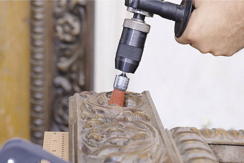 Wolfcraft Nylon-Pinselbürste Ø 22mm Nylondraht Schaft-Ø 1/4" (6.3 mm) 1510000 1St.