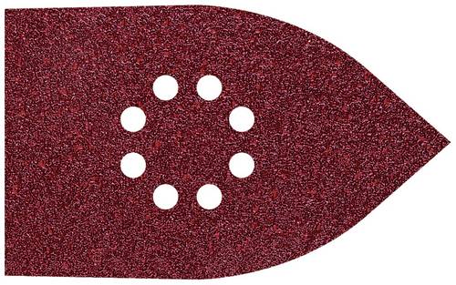 Wolfcraft 1755000 Multischleifpapier-Set mit Klett, gelocht Körnung (num) 80, 120, 240 (L x B) 175