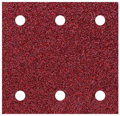 Wolfcraft 1761000 Schwingschleifpapier-Set mit Klett, gelocht Körnung (num) 60, 120, 240 (L x B) 11