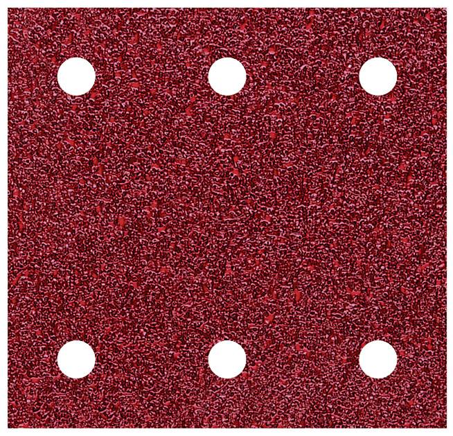 Wolfcraft 1761000 Schwingschleifpapier-Set mit Klett, gelocht Körnung (num) 60, 120, 240 (L x B) 11