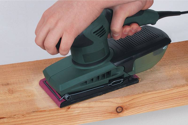 Wolfcraft 1966000 Schwingschleifpapier gelocht Körnung (num) 180 (L x B) 230mm x 93mm 5St.