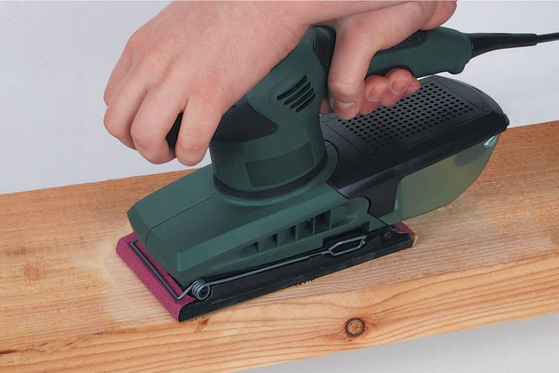 Wolfcraft 1981000 Schwingschleifpapier gelocht Körnung (num) 40 (L x B) 280mm x 115mm 5St.