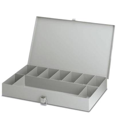 Phoenix Contact 6/25 Sortimentskoffer (L x B x H) 206 x 357 x 48mm Anzahl Fächer: 10 feste Unterteilung Inhalt 1St.