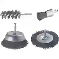 Wolfcraft Drahtbürsten-Set 2133000 1St. Wolfcraft Drahtbürsten-Set 2133000 1St.