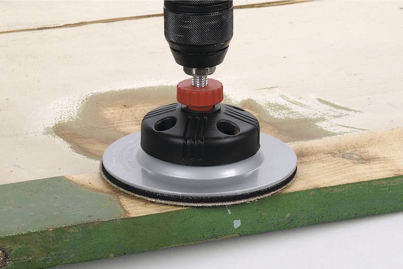 Wolfcraft 2225000 Schleifpapier für Schleifteller mit Klett, ungelocht Körnung (num) 24 (Ø) 125mm 5St.