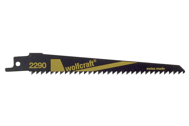 Wolfcraft 2290000 2 Säbelsägeblätter Sägeblatt-Länge 152mm 2St.