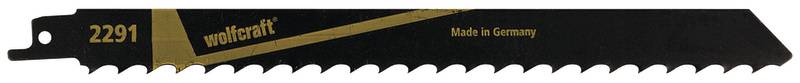 Wolfcraft 2291000 2 Säbelsägeblätter Sägeblatt-Länge 230 mm 2 St.