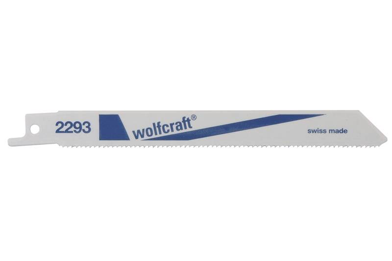 Wolfcraft 2293000 2 Säbelsägeblätter Sägeblatt-Länge 152 mm 2 St.