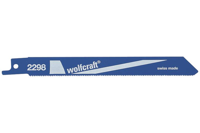 Wolfcraft 2298000 2 Säbelsägeblätter Sägeblatt-Länge 152mm 2St.