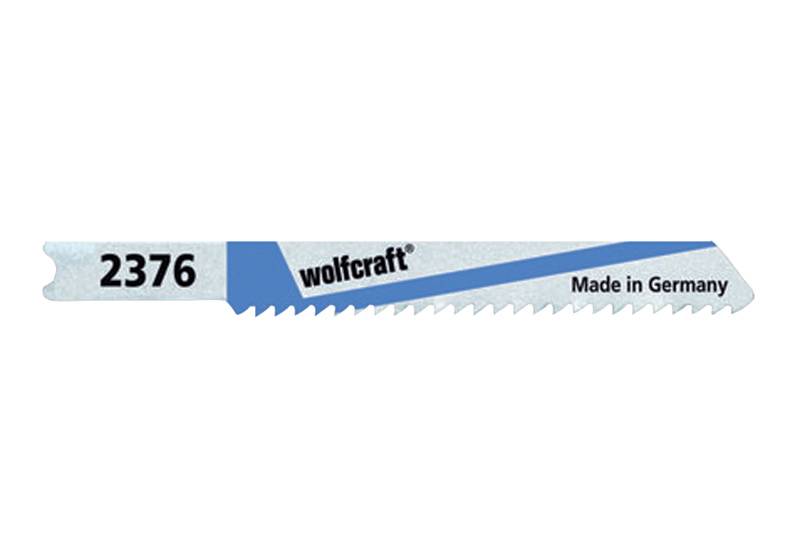 Wolfcraft 2376000 2 Stichsägeblätter Bleche, NE-Metalle 2 St.