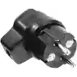 Kalthoff 919171 Schutzkontakt-Winkelstecker Gummi 250V Schwarz IP44 Kalthoff 919171 Schutzkontakt-Winkelstecker Gummi 250V Schwarz IP44