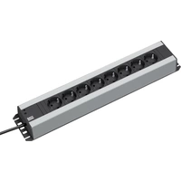Bachmann 300000 Steckdosenleiste 19 Zoll 6fach Schwarz, Anthrazit Schutzkontakt 1St. Bachmann 300000 Steckdosenleiste 19 Zoll 6fach Schwarz, Anthrazit Schutzkontakt 1St.