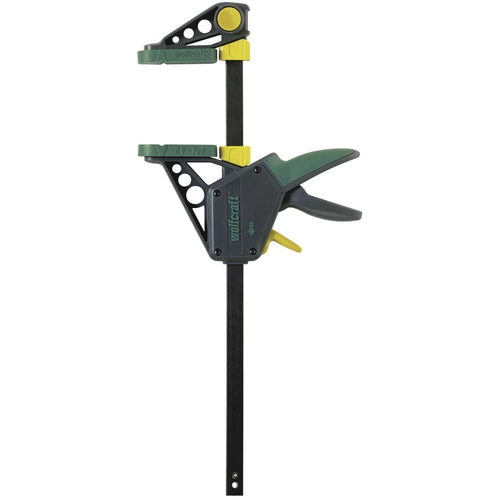 Wolfcraft EHZ PRO 100-915 - Einhandzwinge 3034000 Spann-Weite (max.):915mm Ausladungs-Maße:100mm Wolfcraft EHZ PRO 100-915 - Einhandzwinge 3034000 Spann-Weite (max.):915mm Ausladungs-Maße:100mm