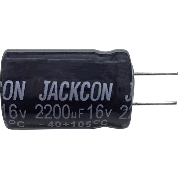 Subminiatur Elektrolyt-Kondensator radial bedrahtet 5mm 100 µF 16V 20% (Ø x H) 6.5mm x 12mm