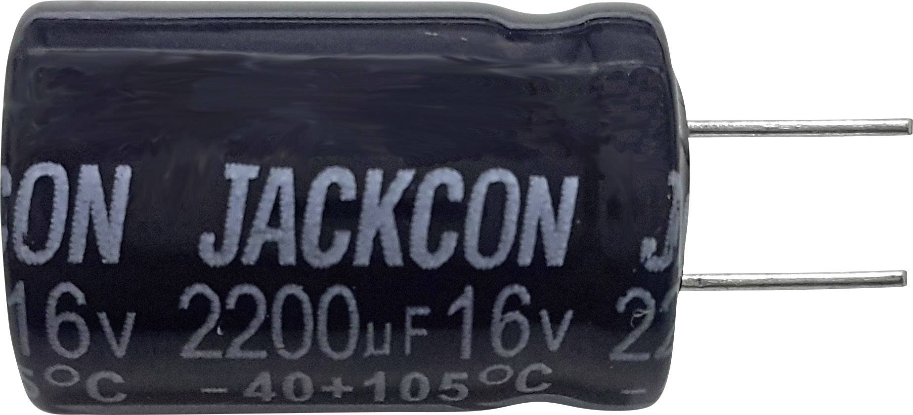 Subminiatur Elektrolyt-Kondensator radial bedrahtet 5mm 220 µF 16V 20% (Ø x H) 8.5mm x 12.5mm