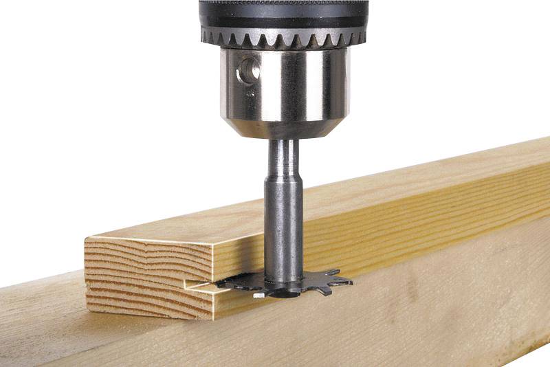 Wolfcraft 3263000 Schlitzfräser Produktabmessung, Ø 35mm Schaftdurchmesser 8mm