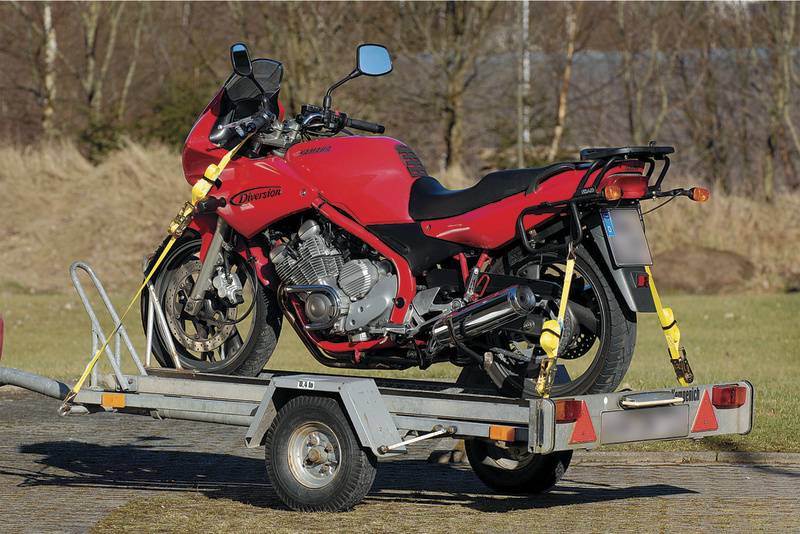 Wolfcraft 3274000 Zweiteiliger Spanngurt Zugkraft LC Niederzurren (einzeln/direkt)=500 daN (L x B) 5 m x 25 mm Ratsche EN 12195-2