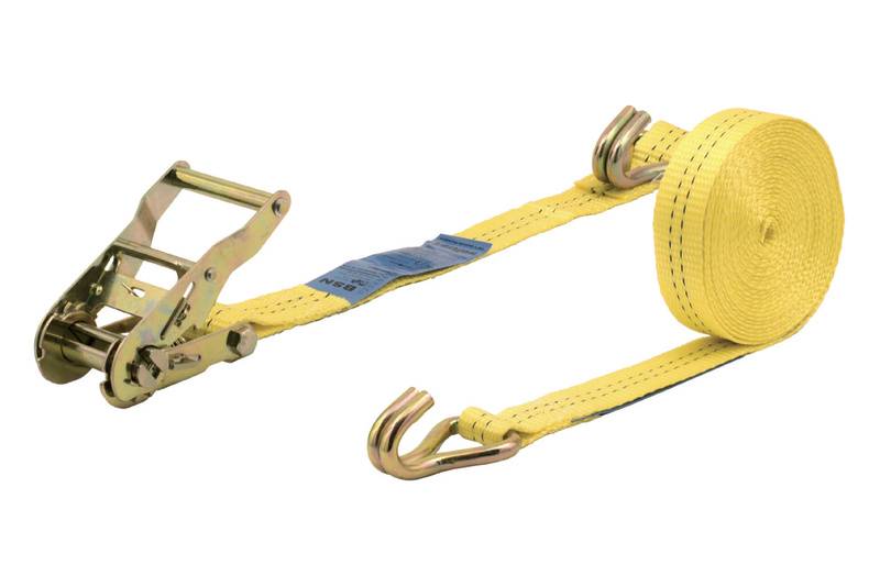 Wolfcraft 3276000 Zweiteiliger Spanngurt Zugkraft LC Niederzurren (einzeln/direkt)=1000 daN (L x B)