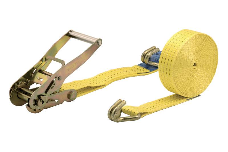 Wolfcraft 3278000 Zweiteiliger Spanngurt Zugkraft LC Niederzurren (einzeln/direkt)=2000 daN (L x B)