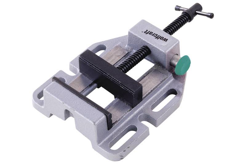 Wolfcraft 3423000 Maschinenschraubstock 3423000 Backenbreite: 85 mm Spann-Weite (max.): 80 mm