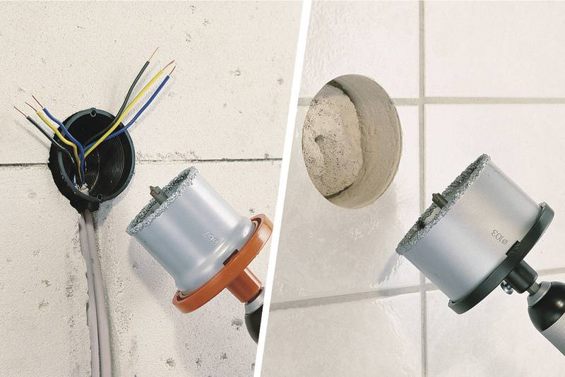 Wolfcraft 3466000 Aufnahmeteller für Bohrkranz 1St.