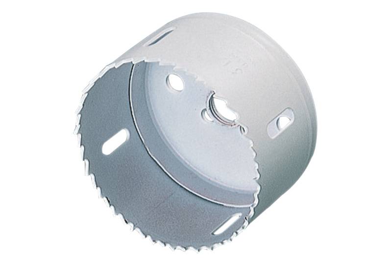 Metallkreissäge mit scharfen, gezackten Kanten, hauptsächlich zur Bearbeitung von Holz oder Metall verwendet.