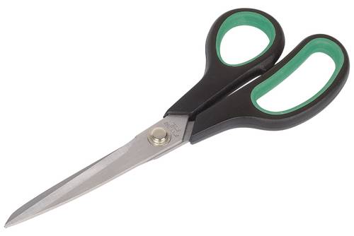 Wolfcraft 4117000 Haushaltsschere 250 mm Schwarz-Grün