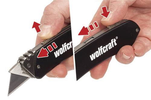 Wolfcraft 4124000 Alu-Freizeitmesser 1St.
