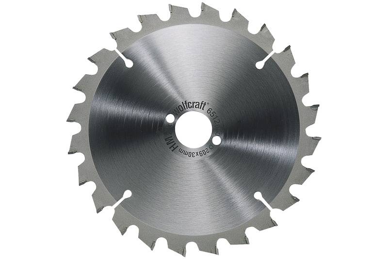 Wolfcraft 6517000 Hartmetall Kreissägeblatt 250 x 30 mm Zähneanzahl: 24 1 St.