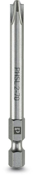 Phoenix Contact SF-BIT-PHSL 1-70 Plus/minus-Bit PH 1 Werkzeugstahl zähhart, legiert E 6.3 5St.