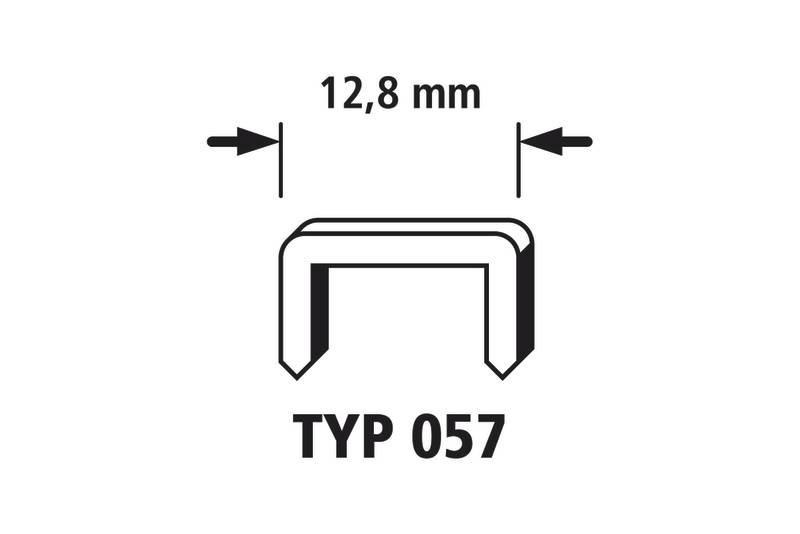 Wolfcraft 1250 Breitrückenklammern 1250 St. 7192000 Klammern-Typ 057
