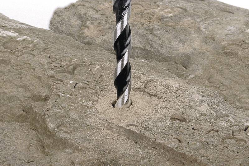 Wolfcraft 7780010 Hartmetall Beton-Spiralbohrer 10mm Gesamtlänge 120mm Zylinderschaft 1St.