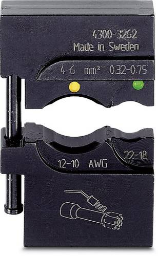 Phoenix Contact CRIMPFOX-M HS-1/DIE 1212282 Crimpgesenk Schrumpfverbinder 0.1 bis 6 mm² Passend für