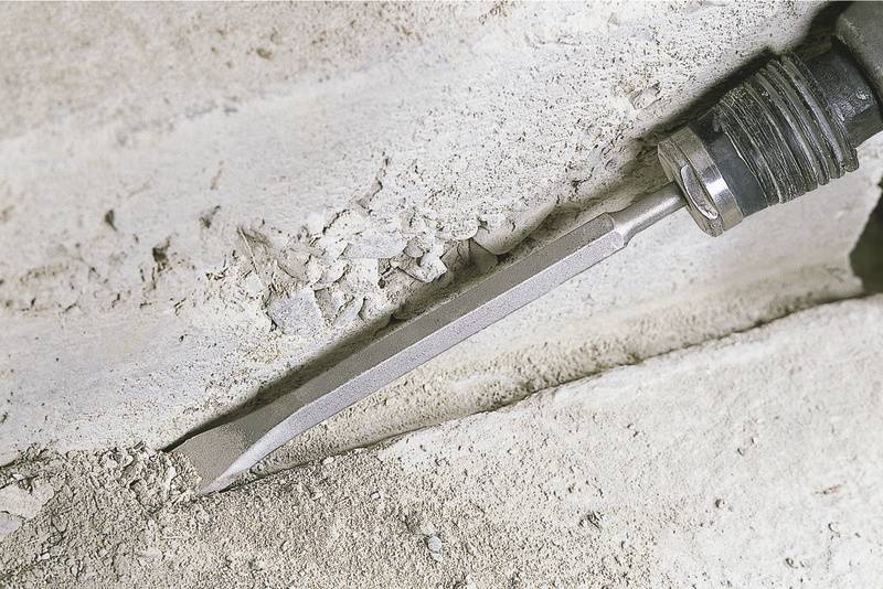 Wolfcraft 7911000 Flachmeißel 20mm Gesamtlänge 250mm SDS-Plus 1St.