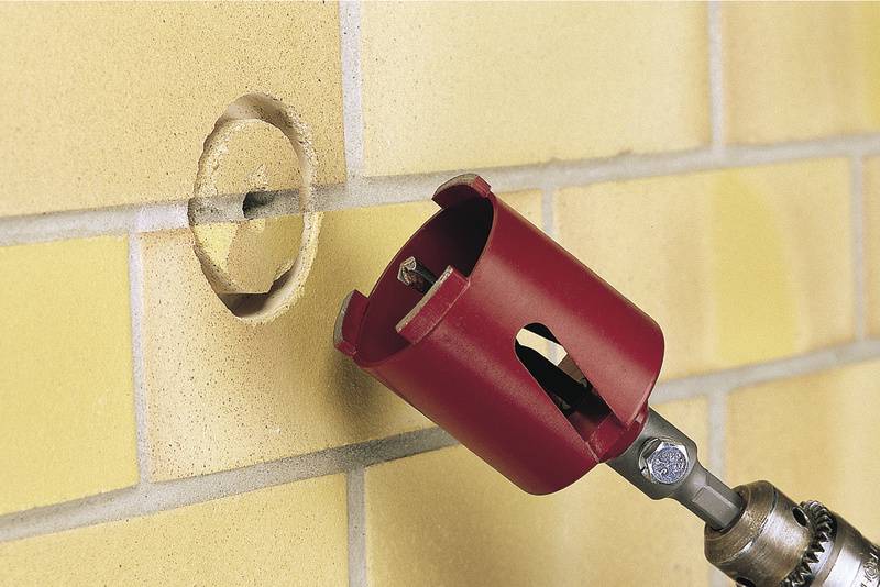 Wolfcraft 7958000 Hohlbohrkrone 82mm diamantbestückt 1St.