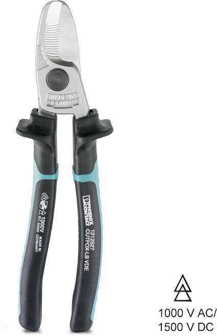 Phoenix Contact CUTFOX-LB VDE 1212527 VDE-Kabelschneider Geeignet für (Abisoliertechnik) Alu- und Kupferkabel, ein- und mehrdrähtig 70 mm²