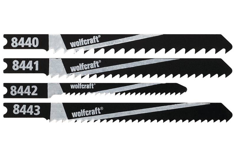 Wolfcraft 8440000 10 Stichsägeblätter Sortiment 10St.