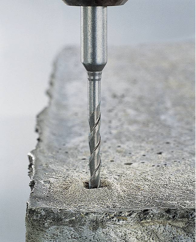 Wolfcraft 8456000 Hartmetall Hammerbohrer-Set 4teilig 5 mm, 6 mm, 6 mm, 8mm SDS-Plus 1 Set