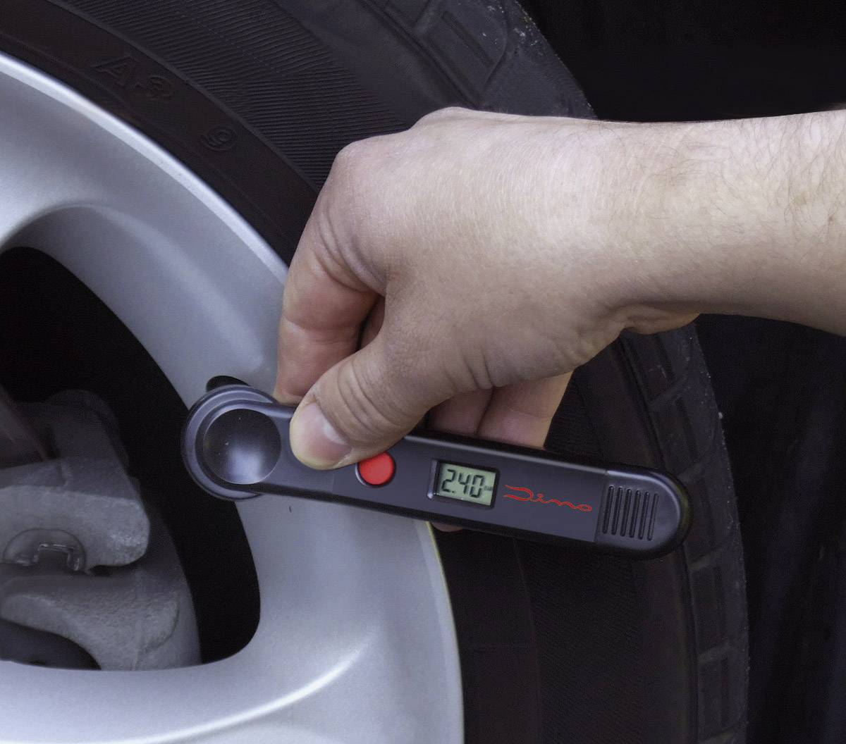 DINO 130006 Reifendruckprüfer digital Messbereich Luftdruck 6.9 bar (max.)