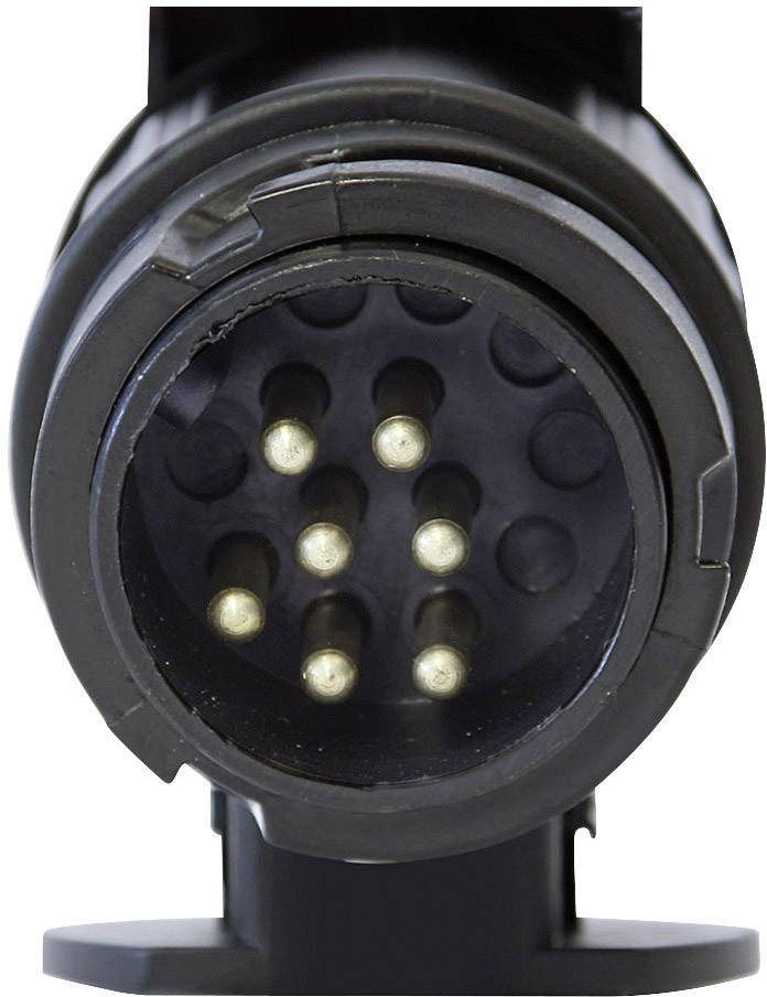 DINO 130007 Anhänger Adapter [Steckdose 13polig - Stecker 7polig] ABS Kunststoff