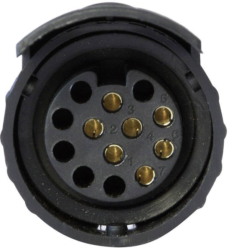 DINO 130008 Anhänger Adapter [Steckdose 7polig - Stecker 13polig] ABS Kunststoff