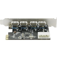 Renkforce 4 Port USB 3.2 Gen 1 Controllerkarte USB-A PCIe Renkforce 4 Port USB 3.2 Gen 1 Controllerkarte USB-A PCIe