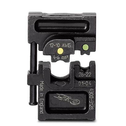 Phoenix Contact CRIMPFOX-M RCI 6/DIE 1212073 Crimpgesenk Isolierte Kabelschuhe 0.1 bis 6mm² Passend für Marke (Zangen) Phoenix