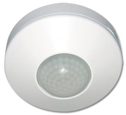 B.E.G. Brück 92190 Aufputz, Decke Bewegungsmelder 360° Triac Weiß IP44