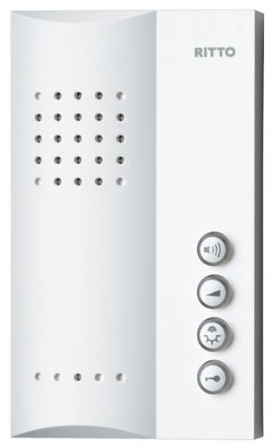 Ritto by Schneider Audio-Innenstelle Kabelgebunden Inneneinheit Weiß