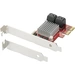Renkforce RF-939524 4 Port SATA Controller PCIe x4 Passend für (SSD): SATA SSD inkl. Low-Profile Sl Renkforce RF-939524 4 Port SATA Controller PCIe x4 Passend für (SSD): SATA SSD inkl. Low-Profile Sl