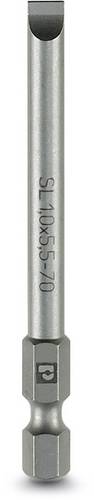 Phoenix Contact SF-BIT-SL Schlitz-Bit 3 mm Werkzeugstahl zähhart, legiert E 6.3 5 St.